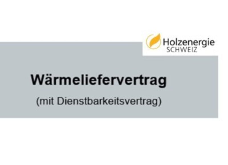 Mustervertrag Wärmelieferung